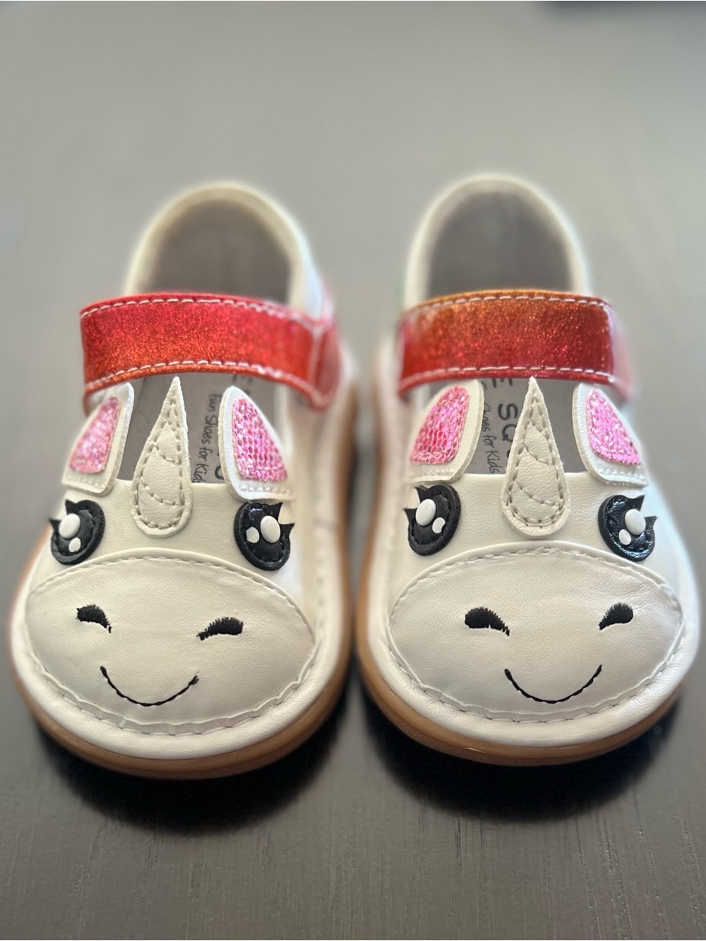 Wee Squeaks Unicorn Shoes NWOT!!